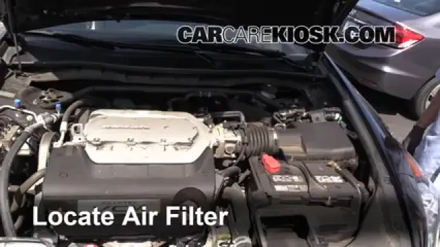 2012 Honda Accord EX-L 3.5L V6 Sedan Filtro de aire (motor) Cambio